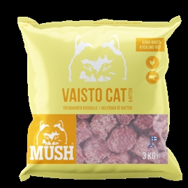 MUSH Vaisto CAT® Gul - Kylling-Okse - 3 kg